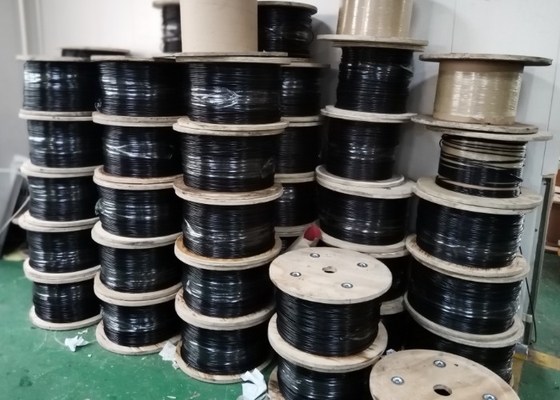 الحبل الأسود للرياضة المقاوم للضغط 5MM / 6MM / 6.5MM